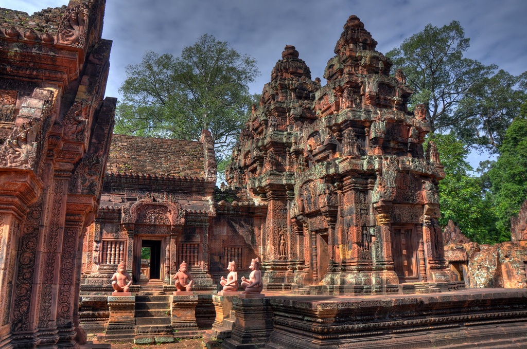 Torres Centrales. Banteay Srei 2