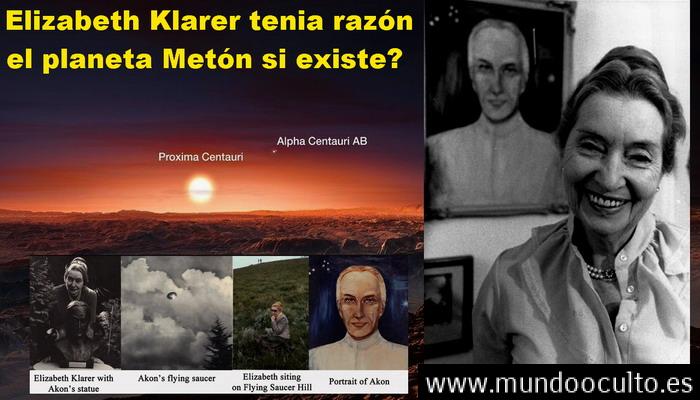 Elizabeth Klarer tenia razón el planeta Metón si existe