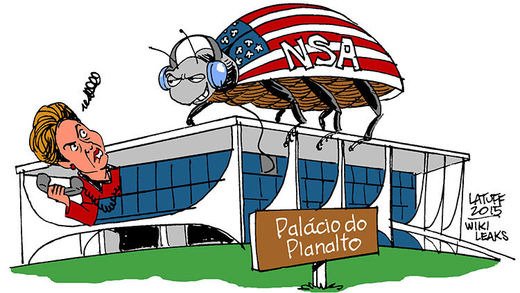 Brasil al desnudo: La NSA espía hasta el teléfono del avión y el móvil personal de Rousseff