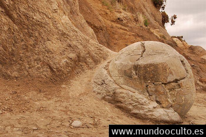 LAS MISTERIOSAS ESFERAS DE PIEDRA “MOERAKI” DE NUEVA ZELANDA LAS MISTERIOSAS ESFERAS DE PIEDRA “MOERAKI” DE NUEVA ZELANDA