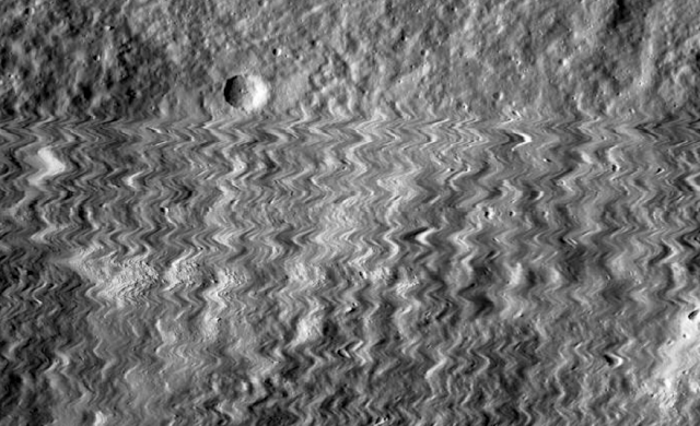 NASA distorsiona fotos de la Luna