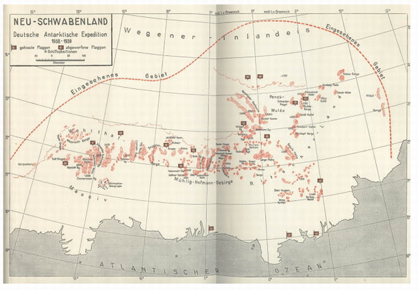 Documentos y mapas nazis confirman la existencia de Agartha, La Tierra Hueca