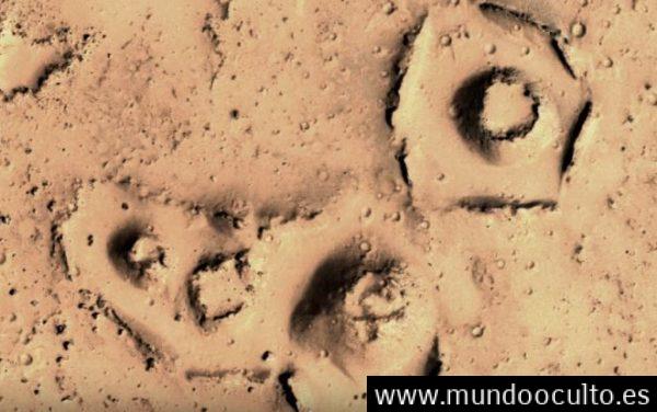 ¿Estas fotos muestran las ruinas de las ciudades en Marte?