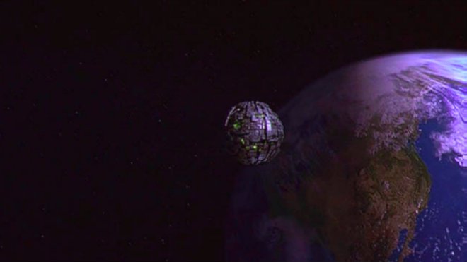 Naves esferas? Posible vigilancia alienígena a tierra desde el espacio