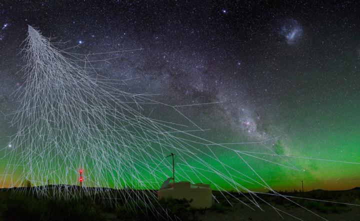 Confirman que los rayos cósmicos vienen de más allá de nuestra galaxia