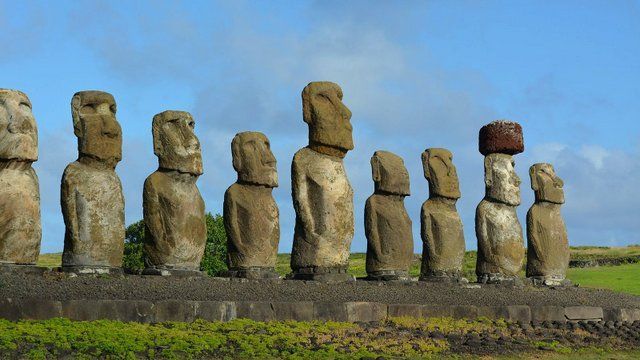 Estatuas isla de pascua y su relacion con obras de todo el mundo