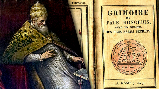 Grimorio del Papa Honorio Tercero: Libro blasfemo para invocar demonios y obtener sus favores