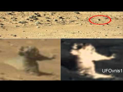 Alienigenas fotografiados por el Curiosity