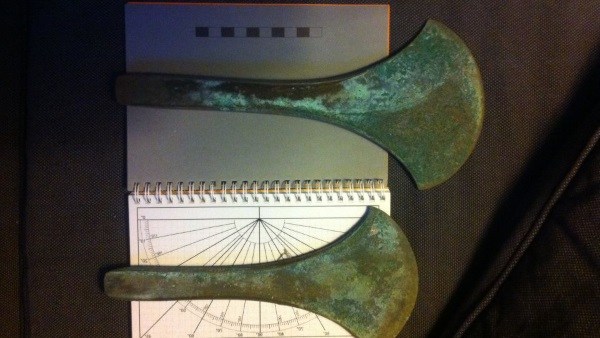 Armas de los Gigantes: Enormes hachas de bronce en Dinamarca (1.600 A.C.)