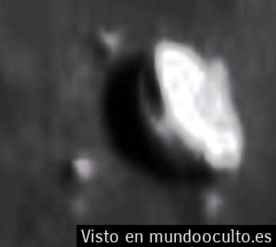 LOCALIZAN UNA ESPECIE DE ANTENA EN LA LUNA