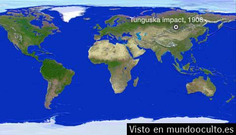LOS CRÁTERES MISTERIOSOS DE TUNGUSKA