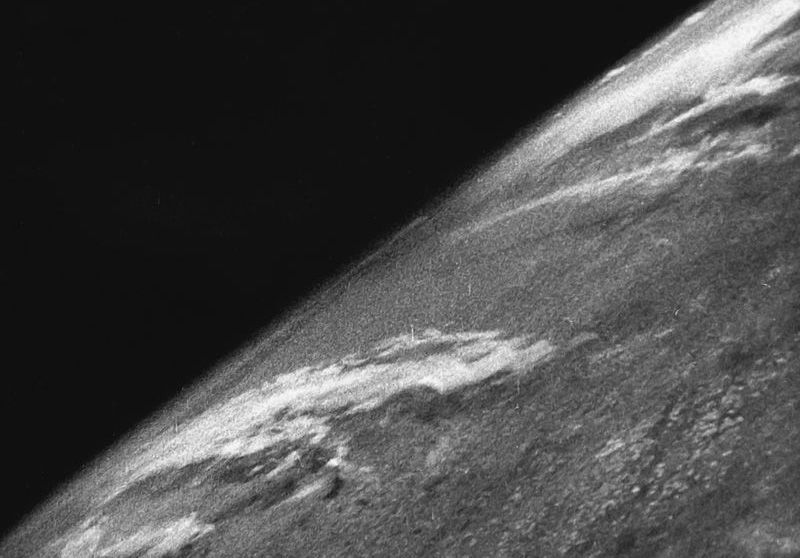 Cohete nazi tomó la primera fotografía de la Tierra desde el espacio hace 70 años