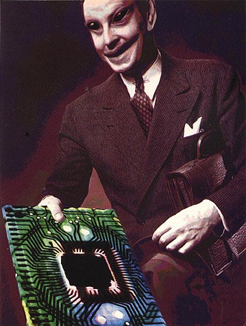 El transistor retro ingeniería alienigena