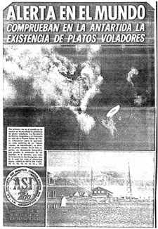 OVNIS EN LA ANTARTIDA: A 50 AÑOS DEL AVISTAMIENTO EN LA ISLA DECEPCION