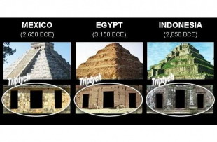 Pirámides del mundo. Similitudes extremas entre ellas. ¿Simple coincidencia?