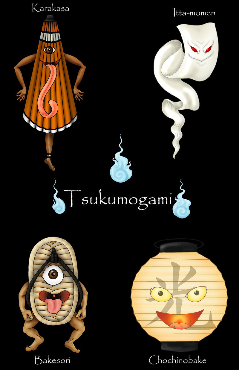 ¿ Sabes qué son los Tsukumogami?