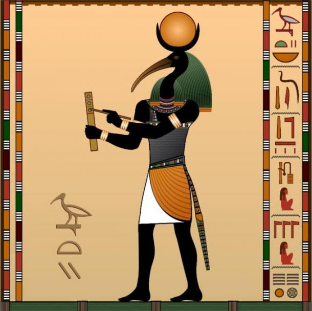 Dios egipcio toth y su escuela de misterio