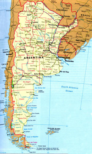Argentina y sus 33 bases alienígenas
