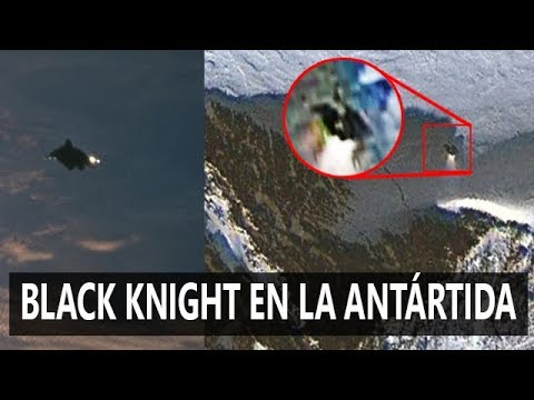 Extraño objeto en la ANTÁRTIDA parecido al satélite BLACK KNIGHT