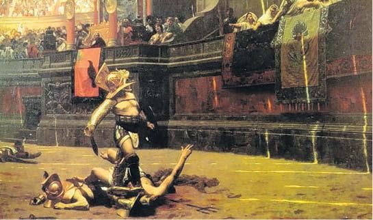 Los gladiadores tenían una dieta vegetariana