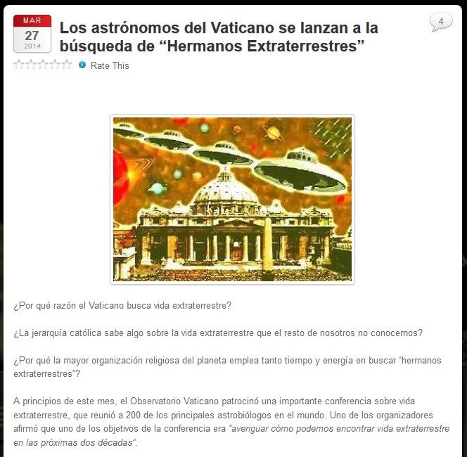 Se acerca un Falso contacto Extraterrrstre... ¿Que opinas?