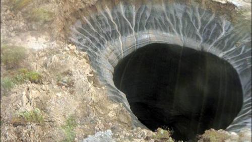 Primeras imágenes del misterioso interior del Cráter de Siberia