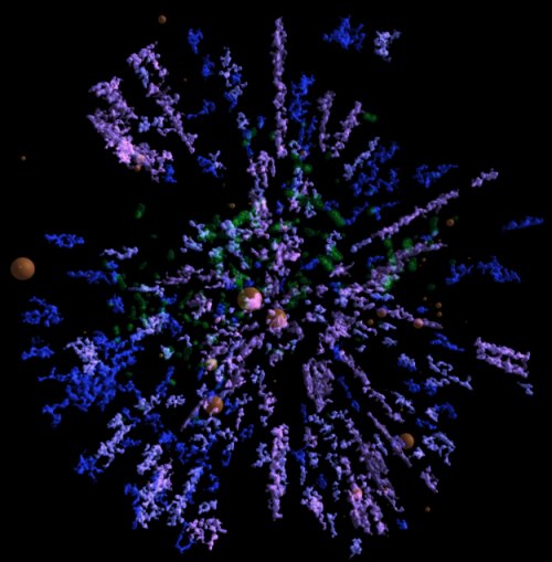 Mapa de densidad estelar Mapa de densidad estelar