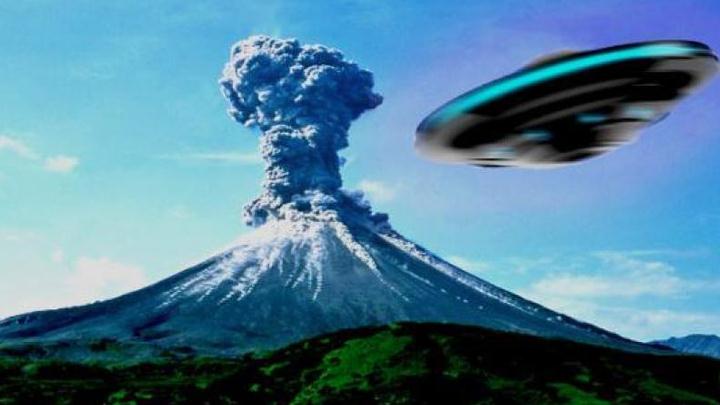 OVNIs en volcanes:  teorías y orígenes