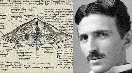 Nikola Tesla, los OVNIS, la antigravedad y los extraterretres