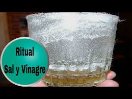 Ritual de limpieza sal y vinagre
