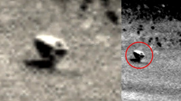 MARS, el Rover Opportunity fotografía un misterioso 