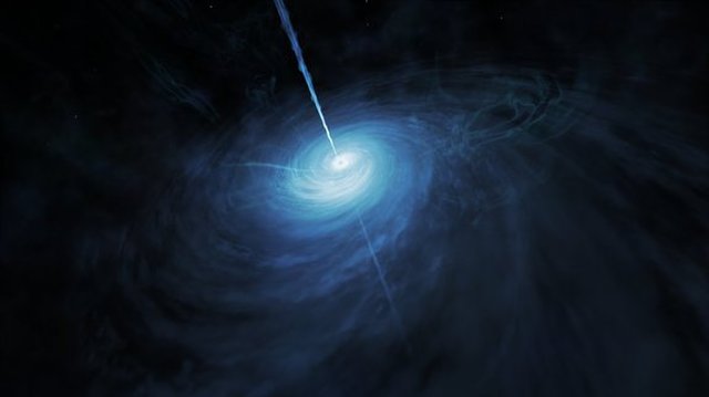 El quásar más brillante del universo temprano brilla con la luz de 600 trillones de soles