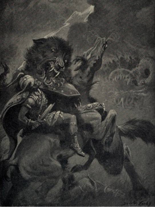 Fenrir: El lobo Monstruoso de la Leyenda nórdica