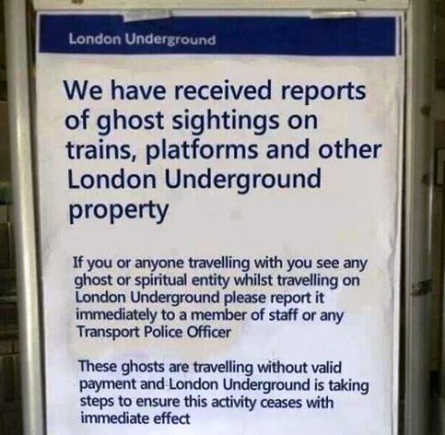 Misterios, casos paranormales y curiosidades del metro de Londres.