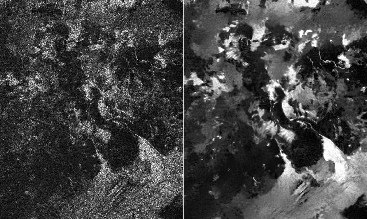 Nuevo algoritmo deja ver rios y dunas en Titan