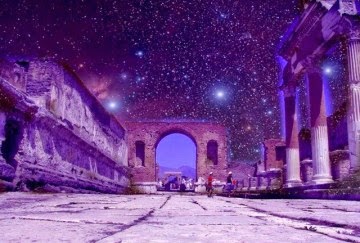 Los templos de Pompeya estaban alineados con las estrellas