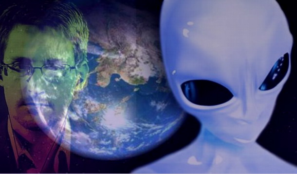 Extraterrestres gobiernan al mundo según Edward Snowden