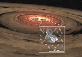 Pequeñas partículas de roca espacial podrían contener secretos para el sistema solar temprano
