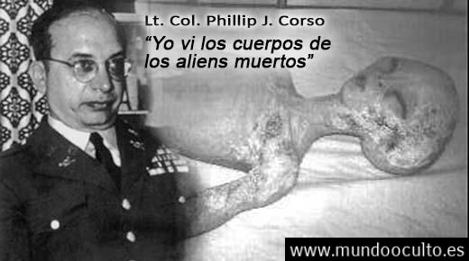 El incidente de Roswell - La historia de Philip James Corso El incidente de Roswell - La historia de Philip James Corso