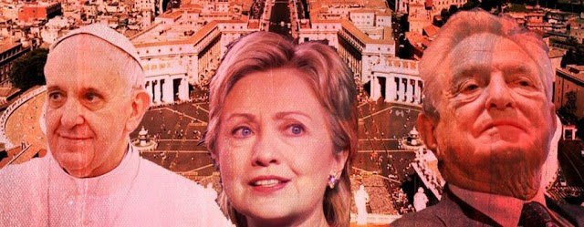 WikiLeaks: Clinton, Obama y Soros derrocaron al Papa Benedicto XVI con un golpe en el Vaticano.