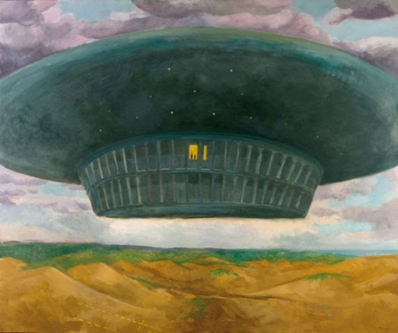 Artista español pinta las representaciones de su encuentro con los extraterrestres