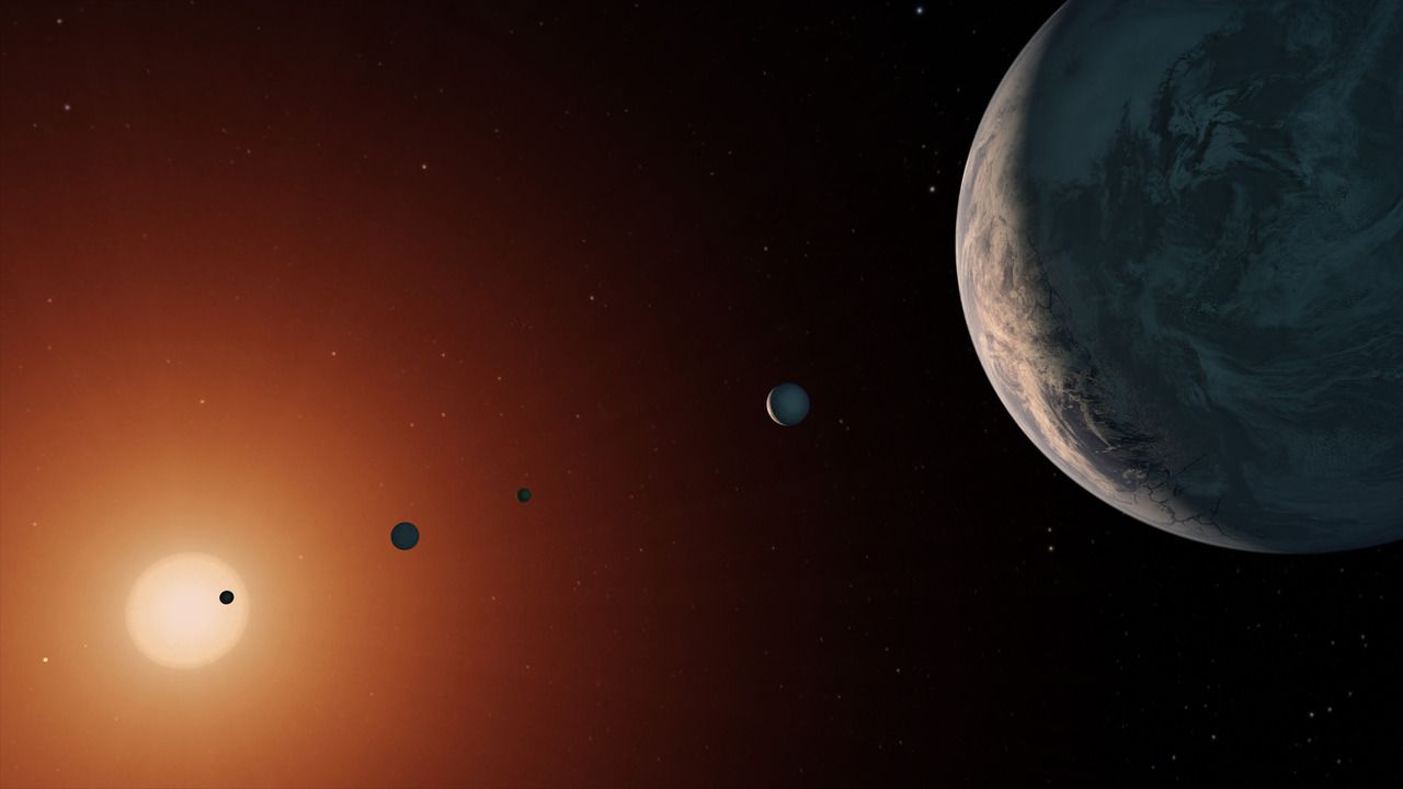 La probabilidad de que los exoplanetas de TRAPPIST-1 alberguen vida son cada vez mayores