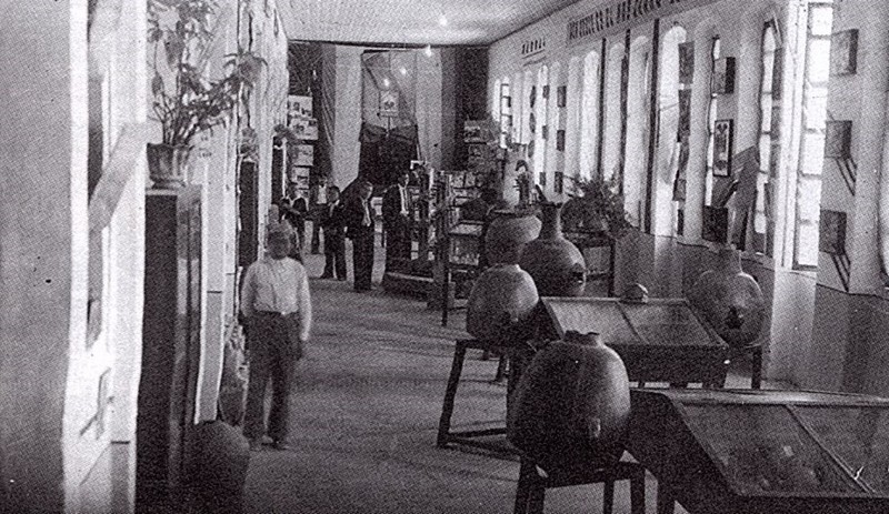 Una vieja imagen del Museo Crespi, cuando aún funcionaba