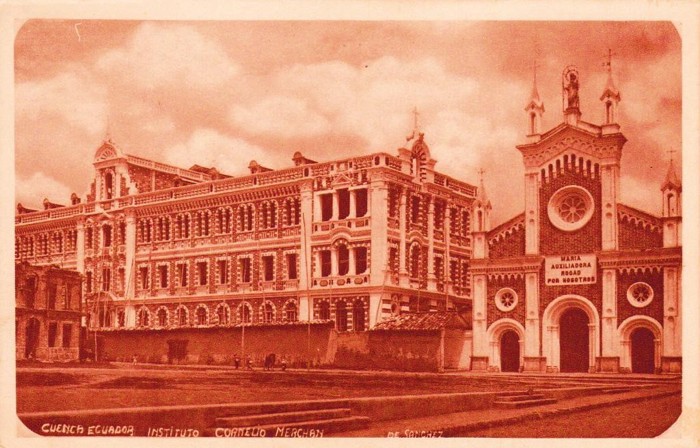 El Instituto Cornelio Merchán Tapia, que desde 1936 hasta 1962, fue sede del Museo Crespi