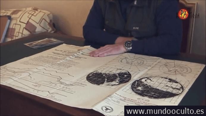 Un misterioso Mapa secreto de la Antártida revela Coordenadas para llegar a la Tierra Hueca Un misterioso Mapa secreto de la Antártida revela Coordenadas para llegar a la Tierra Hueca
