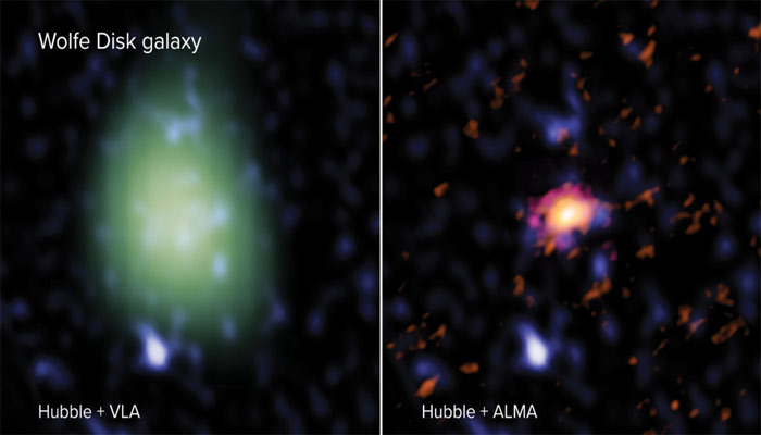 Galaxia antigua reescribió la formación del Universo