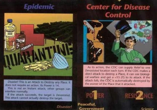 Las predicciones del juego de cartas Illuminati de 1995 se hicieron realidad hoy