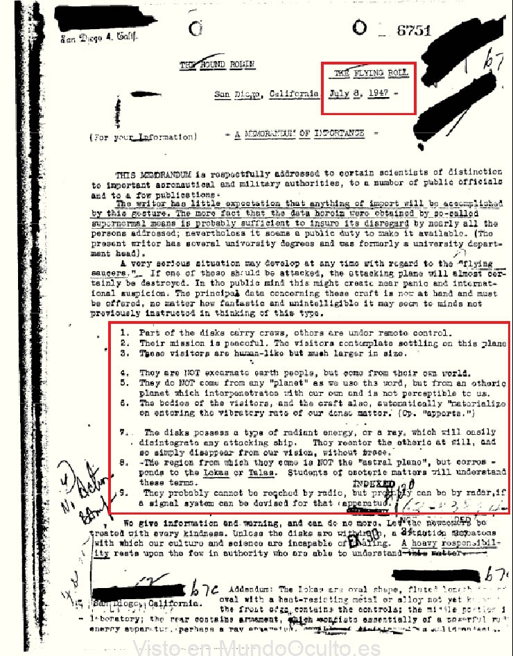 fbi extraterrestres gigantes informe - El FBI confirma la existencia de extraterrestres gigantes con apariencia humana en un informe desclasificado de 1947