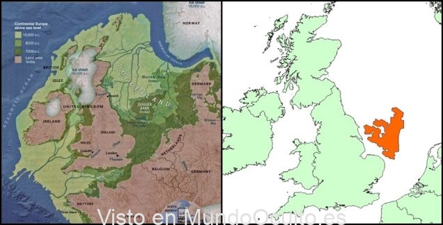 Doggerland, la ATLÁNTIDA SUMERGIDA frente Reino Unido que SUMERGIÓ EL DILUVIO