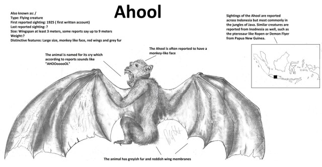 Ahool: un aterrador murciélago legendario gigante capaz de comerse humanos